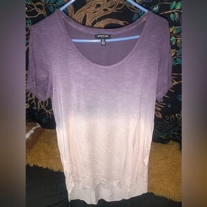 Women’s Purple Ombre Kenneth Cole Tee